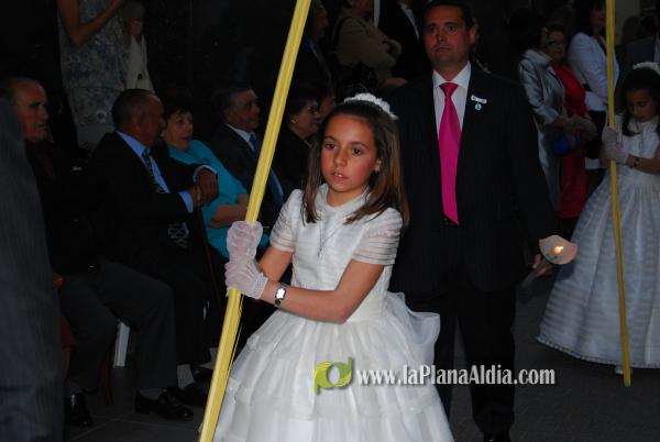 Procesión de las Camareras de la Mare de Déu de la Soledat. 