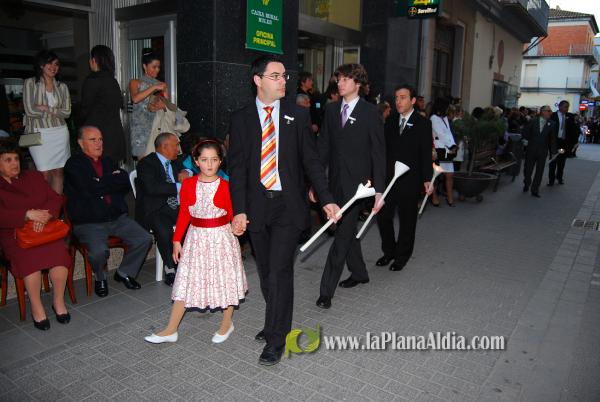 Procesión de las Camareras de la Mare de Déu de la Soledat. 