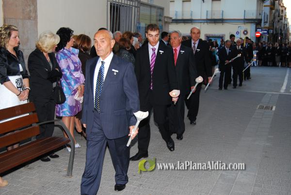 Procesión de las Camareras de la Mare de Déu de la Soledat. 