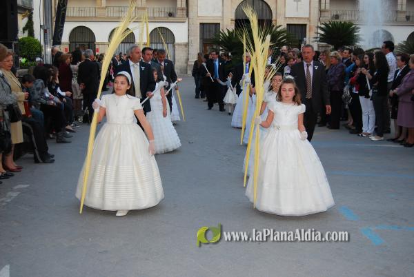 Procesión de las Camareras de la Mare de Déu de la Soledat. 
