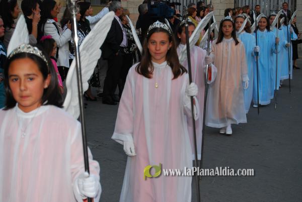 Procesión de las Camareras de la Mare de Déu de la Soledat. 