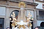 Procesión de las Camareras de la Mare de Déu de la Soledat. 
