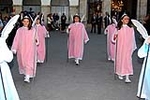 Procesión de las Camareras de la Mare de Déu de la Soledat. 