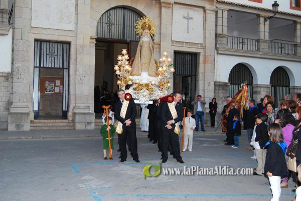 Procesión de las Camareras de la Mare de Déu de la Soledat. 