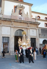 Procesión de las Camareras de la Mare de Déu de la Soledat. 