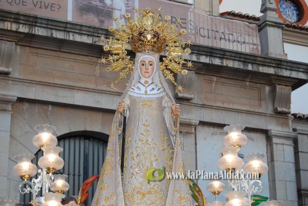 Procesión de las Camareras de la Mare de Déu de la Soledat. 
