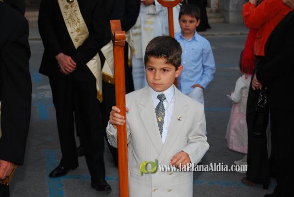 Procesión de las Camareras de la Mare de Déu de la Soledat. 