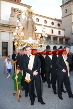 Procesión de las Camareras de la Mare de Déu de la Soledat. 
