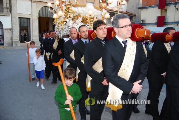 Procesión de las Camareras de la Mare de Déu de la Soledat. 