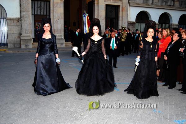 Procesión de las Camareras de la Mare de Déu de la Soledat. 