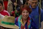 Multitudinaria peregrinación a La Magdalena