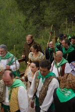 Multitudinaria peregrinación a La Magdalena
