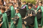 Los niños disfrutan en su Pregó Infantil