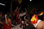 Celebran el triunfo de la \'roja\' en las piscina