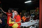 Celebran el triunfo de la \'roja\' en las piscina