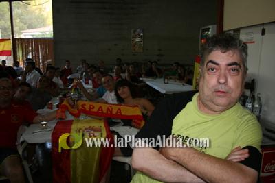Celebran el triunfo de la \'roja\' en las piscina