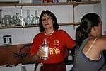 Celebran el triunfo de la \'roja\' en las piscina