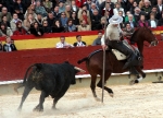 Tarde de trofeos en la corrida de rejones