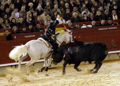 Tarde de trofeos en la corrida de rejones