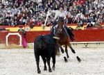 Tarde de trofeos en la corrida de rejones