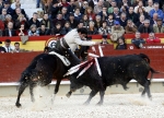 Tarde de trofeos en la corrida de rejones