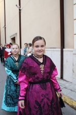 Lucía Bruno, reina infantil de La Vila 2010