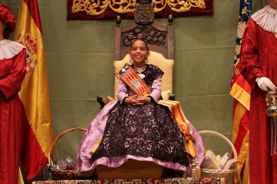 Lucía Bruno, reina infantil de La Vila 2010