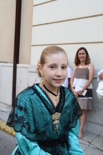 Lucía Bruno, reina infantil de La Vila 2010