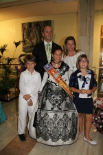 Lucía Bruno, reina infantil de La Vila 2010
