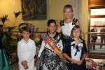 Lucía Bruno, reina infantil de La Vila 2010
