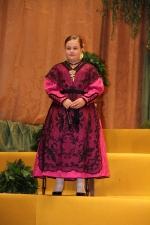 Lucía Bruno, reina infantil de La Vila 2010