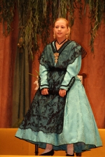 Lucía Bruno, reina infantil de La Vila 2010