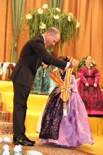 Lucía Bruno, reina infantil de La Vila 2010