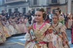 Emotiu acomiadament de la Reina Fallera Infantil 2007, Maria Poveda Ballester.