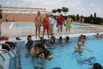 Medio centenar de personas participan en el bautismo de buceo que organizó Cruz Roja