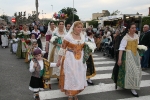 Multitudinaria ofrenda a la Mare de Déu del LLedó