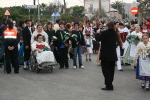 Multitudinaria ofrenda a la Mare de Déu del LLedó