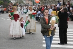 Multitudinaria ofrenda a la Mare de Déu del LLedó