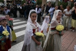 Multitudinaria ofrenda a la Mare de Déu del LLedó