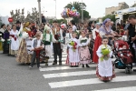 Multitudinaria ofrenda a la Mare de Déu del LLedó