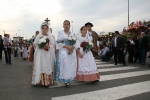 Multitudinaria ofrenda a la Mare de Déu del LLedó