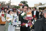 Multitudinaria ofrenda a la Mare de Déu del LLedó