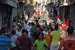 Los toros de Laurentino Carrascosa protagonizan un encierro muy limpio