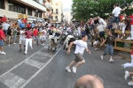Los toros de Laurentino Carrascosa protagonizan un encierro muy limpio