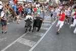 Los toros de Laurentino Carrascosa protagonizan un encierro muy limpio