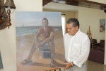 Gonzalo Romero gana el certamen de Pintura del Mar del Club Nautico