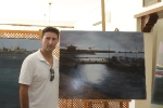 Gonzalo Romero gana el certamen de Pintura del Mar del Club Nautico