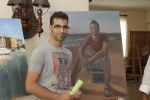 Gonzalo Romero gana el certamen de Pintura del Mar del Club Nautico