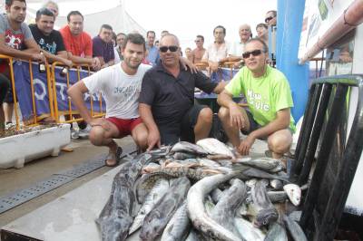 Tercera jornada de pesca del Trofeo ciudad de Burriana que celebra el Club Náutico