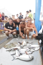 Tercera jornada de pesca del Trofeo ciudad de Burriana que celebra el Club Náutico